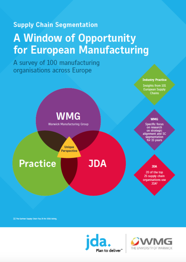 A Window of Opportunity for European Manufacturing